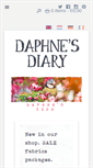 Mobile Screenshot of daphnesdiary.com